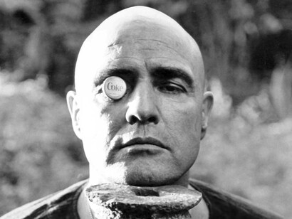 Marlon Brando, escena de la película Apocalipse Now, de Francis Ford Coppola