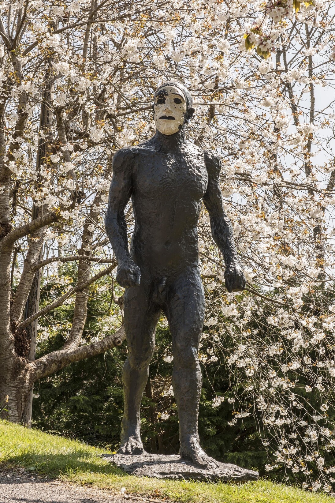 Elisabeth Frink, Walking Man (Riace I), 1986, Bronze, H: (211 cm) 6 feet 11 inches, Edition of 4 
