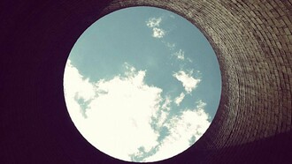 Particolare interno delle torri Hamon, Ravenna, Italia