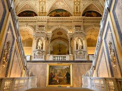Der ordnende blick. Eine geschichtliche spurensuche, ausstellungsansicht. Mit freundlicher genehmigung des Naturhistorischen Museums Wien