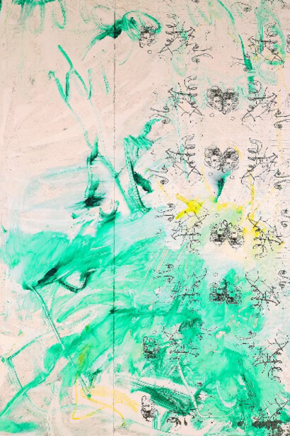 Tom Owen, Untitled, 2014, 44 x 29.5 inches, Oil on jesmonite