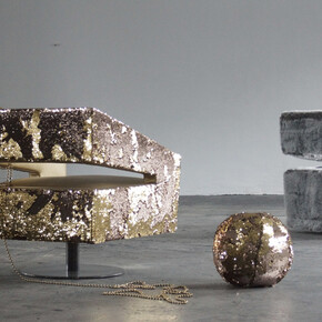 Marco Grassi and Carol Kurth. Courtesy of Galleria Ca' d'Oro