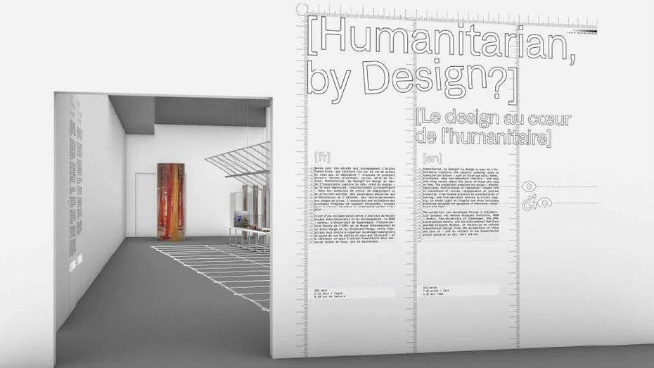 Humanitarian, by design? Ausstellungsansicht. Mit freundlicher Genehmigung des Musée International de la Croix-Rouge et du Croissant-Rouge