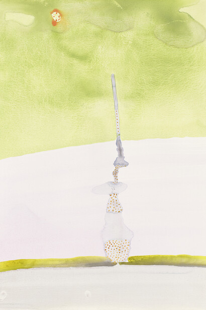 Eva Lundsager, I woke up today 12, 2025. Courtesy of Talley Dunn Gallery