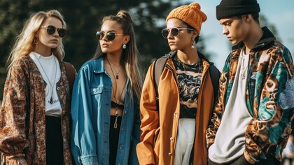 From patterned layers to denim and knitwear, these styles spark the debate: do our clothes define us, or are they simply a creative outlet, a way to play with identity?