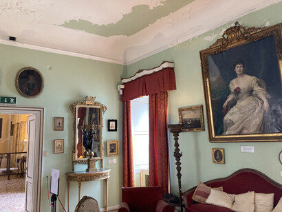 L’interno del castello, Duino, Italia