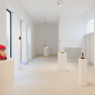 Romeo Gómez López, Tierno es el día que los demonios se alejan, vista de exhibición. Cortesía de Travesía Cuatro