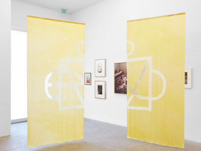 Over the Rainbow, Exhibition view. Courtesy of Praz-Delavallade