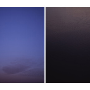 Sharon Harper, Halsnøy, Norway, 11 Jun 10:17 pm and 11 Jun 10:14 pm, 2012, Archival pigment print on Harman fiber-based paper, printed 2014, Signed, titled, dated and numbered 3/5 in ink on a printed label affixed to the reverse of the mount, 40 x 30 inches each, Edition 3/5