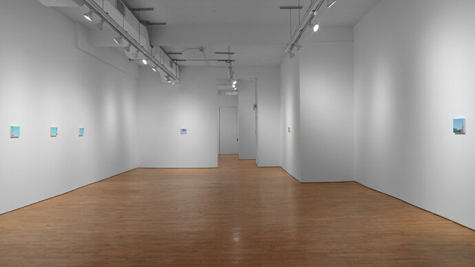 Ridley Howard, Sky, exhibition view. Courtesy of Marinaro Gallery