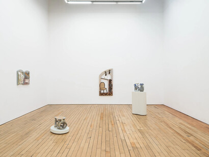 Sacha Ingber, Two, exhibition view. Courtesy of Uffner & Liu Gallery