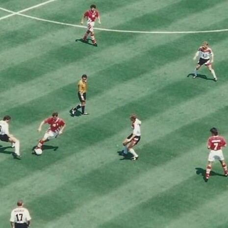 Una partita dei Mondiali di calcio USA 94