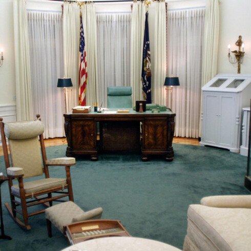 The Oval Office. Courtesy of LBJ Presidential Library