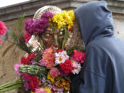 Tumba de Leo Kopp, fundador de la marca de cerveza Bavaria, en el Cementerio Central de Bogotá, Colombia