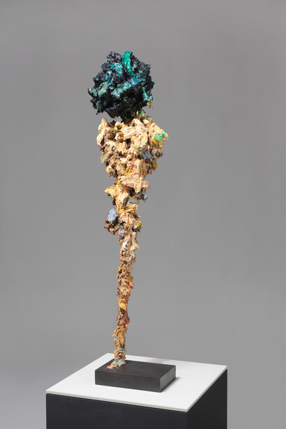 Sepulchre Culture. © 2018 Glenn Brown. Photo: Mike Bruce. Courtesy of the artist and Gagosian