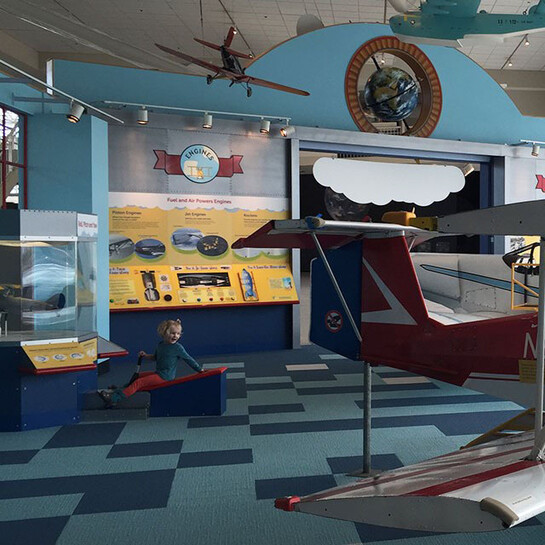 Kid's Flight Zone. Courtesy of The Museum of Flight
