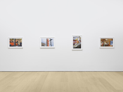William Eggleston The Democratic Forest, Exhibition view. Courtesy of David Zwirner