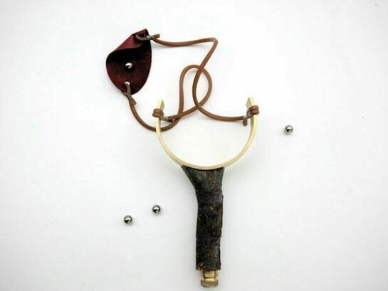 Slingshot by Karim Chaya, courtesy of Carwan Gallery