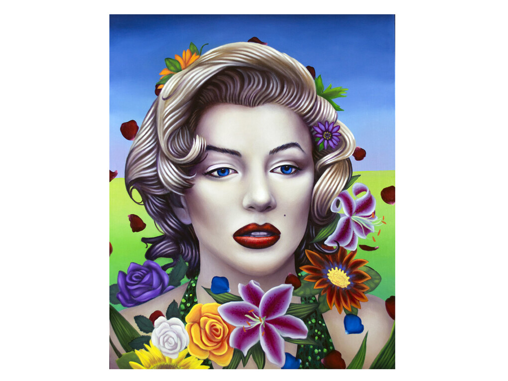 Ryan Martin, Sleepless, 2014, oil on canvas, 50 x 40 inches