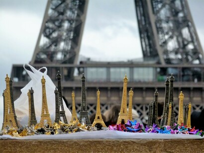 París. Figuras de la Torre Eiffel