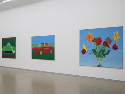 Verschiedene künstler, Miteinander nebeneinander. Die 1970er und Aarau, ausstellungsansicht. Mit freundlicher genehmigung des Aargauer Kunsthauses