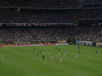 Copa America match between USA and Argentina at the MetLife Stadium 2016, USA           