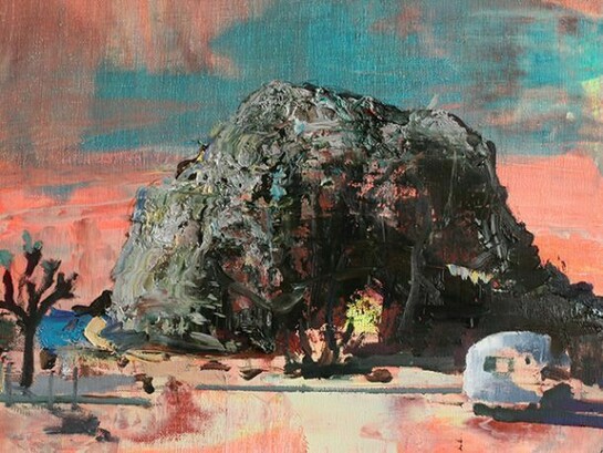 Marius Bercea The Flame of the Little Match Girl 2013 Oil on canvas 45 x 50 cm / (17¾ x 19¾ in), courtesy of the artist and Blain|Southern, copyright the artist
