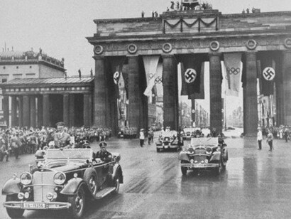 Manifestación del Partido Nacional Socialista alemán