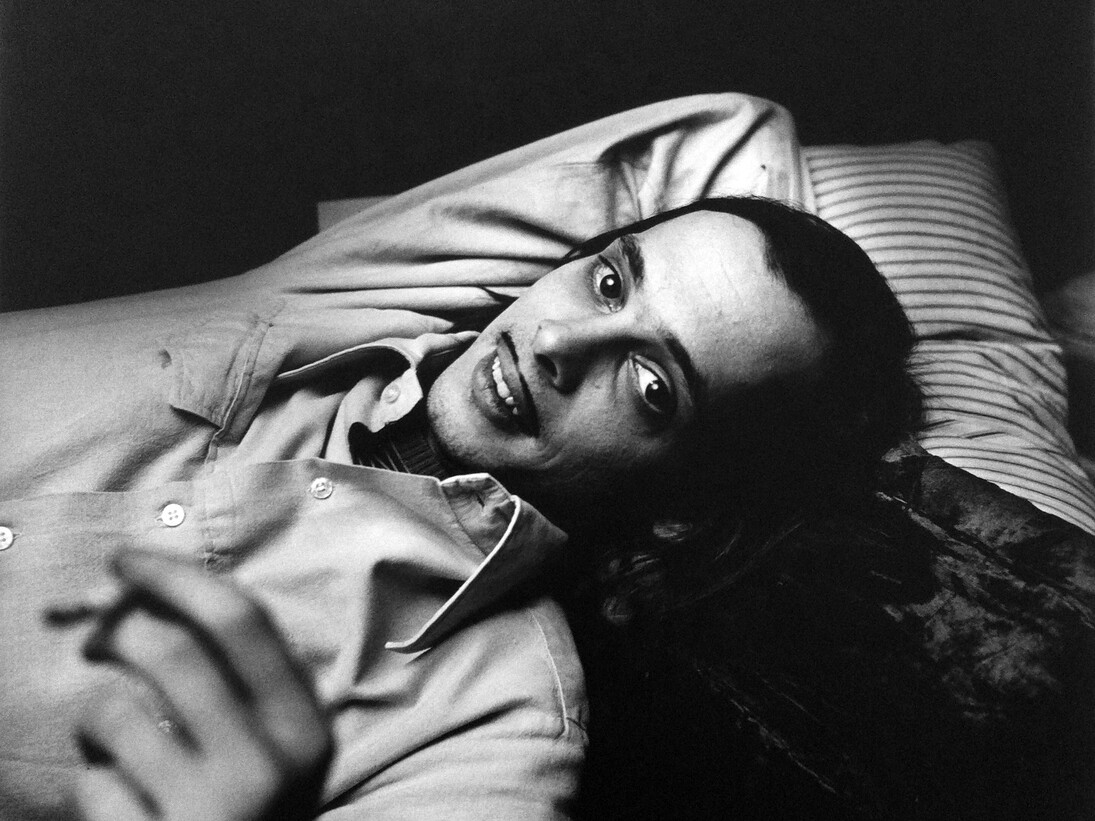 John Waters (I), 1975. Vintage gelatin silver print. 20 x 16 in; 50.8 x 40.6 cm, ©The Peter Hujar Archive, LLC