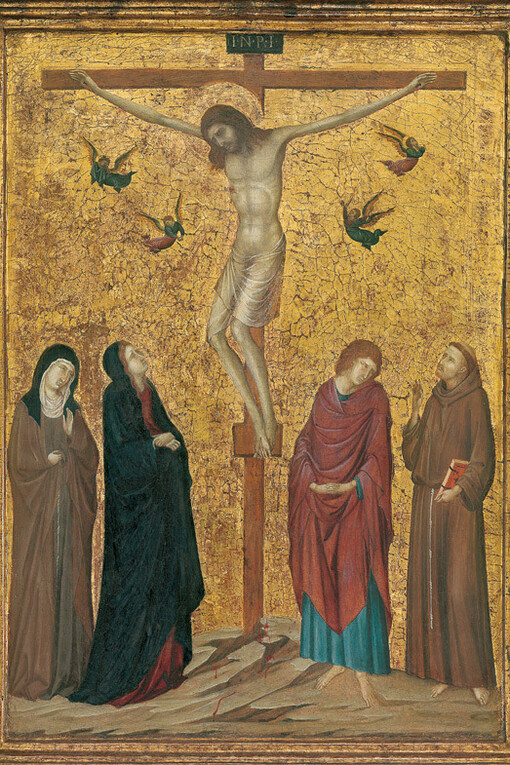 Ugolino di Nerio da Siena, (Siena, doc. 1317 e 1327), Crocifissione, 1315-1320, Tavola, New York, The Metropolitan Museum of Art