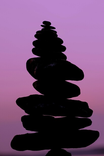 O silêncio de um coração equilibrado