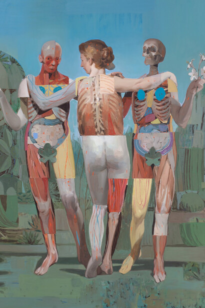 Aryz, Las gracias, 2023-2024. Courtesy of Galeria Senda