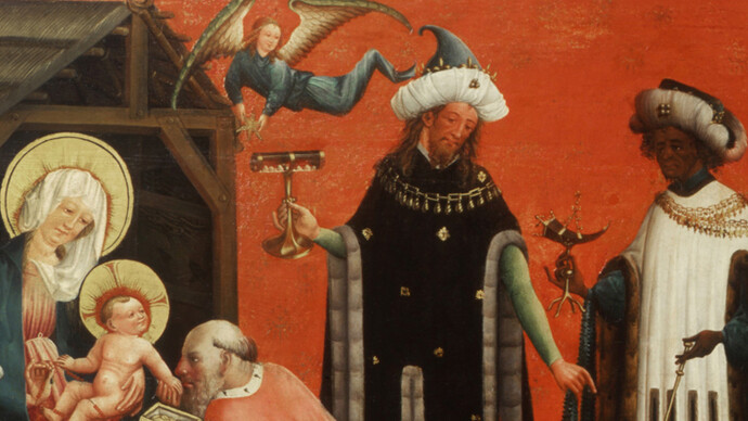 Adoration of the Magi from Braunfels Castle. Courtesy of Museum Schnütgen