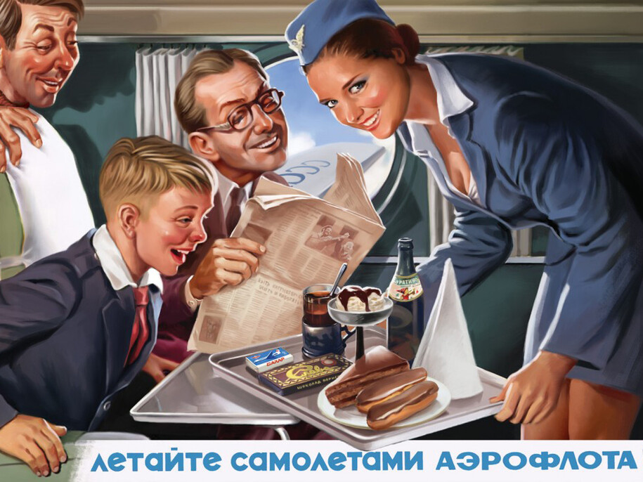 Valery Barykin, Always choose Aeroflot