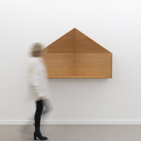 Stephen Burks, Altar, 2023, Douglas fir, 39 1/2 x 59 x 12 3/4 inches