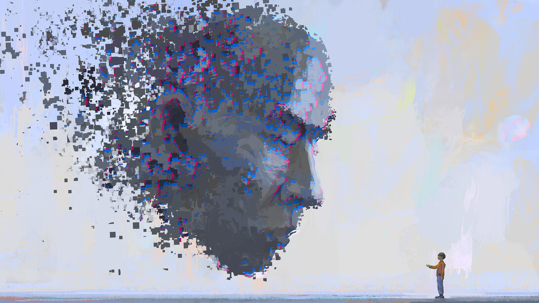 Artistic rendition of our own consciousness