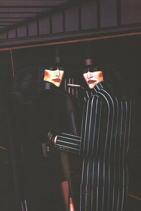 Shimon Okshteyn, Partners, 1984. Courtesy of Black & White Gallery