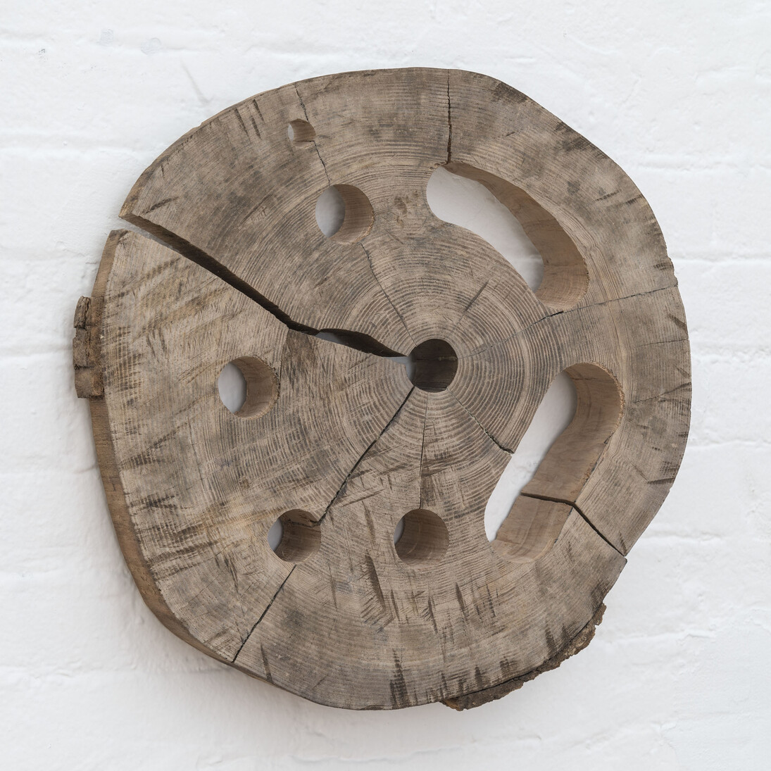 Mike Hein, Mask, 2014, Wood, 16.5” x 16.25” x 3.5”