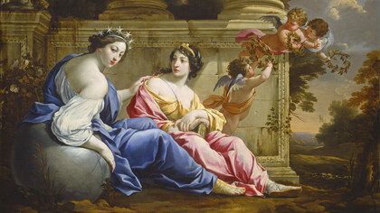 Simon Vouet; Las musas Urania y Caliope