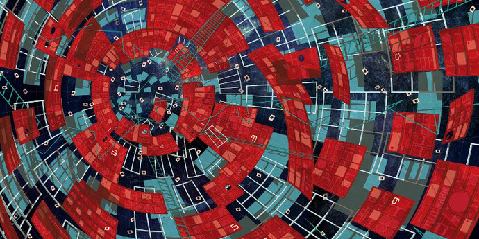 Mariasun Salgado, Space Explosion #01, Space Collection Series, Mixed media collage printed on photographic paper, plexiglass mounted, 55 x 110 cm, 2014. Courtesy of Puerta Roja