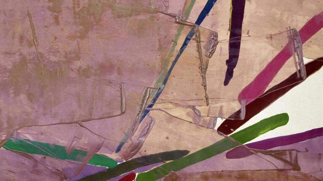 Kikuo Saito, Crimson, 1977. Courtesy of Sponder Gallery