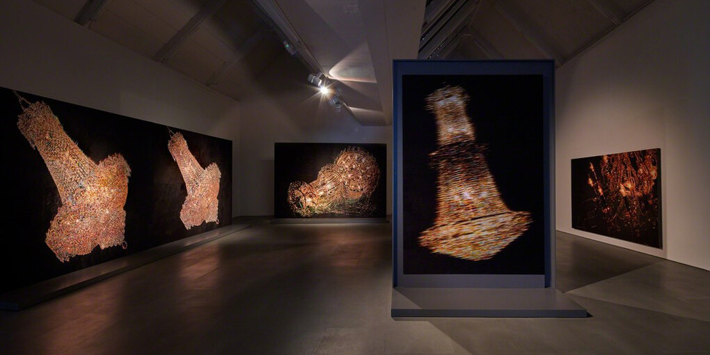 Kyungah Ham, Exhibition view. Courtesy of carlier | gebauer