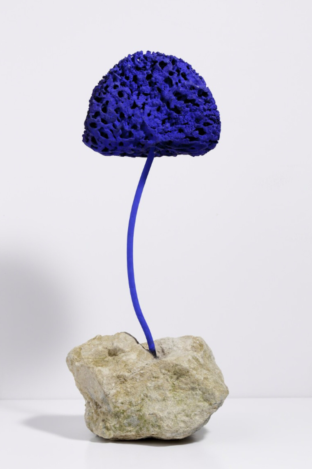 Yves Klein, Untitled blue sponge-sculpture (SE 247), ca. 1960. Courtesy of Paul Kasmin Gallery