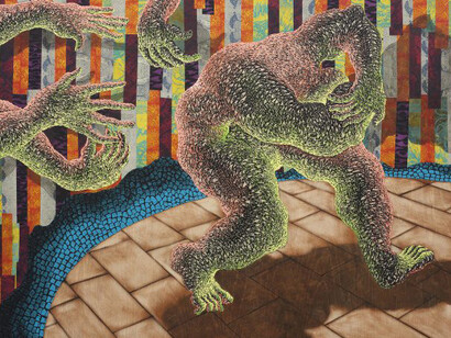 Didier William, Gwo tet, 2021. Courtesy of the Institute of Contemporary Art Boston