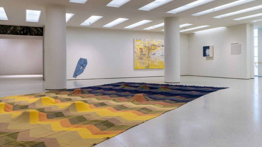 Various artists, By way of, material and motion, exhibition view. Courtesy of Guggenheim Museum