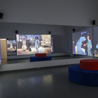 Dommelplein, exhibition view. Courtesy of the Van Abbemuseum