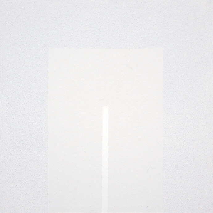 Gianfranco Zappettini, Superficie acrilica n 271, 1974, acrilico su tela, 30 x 30 cm
