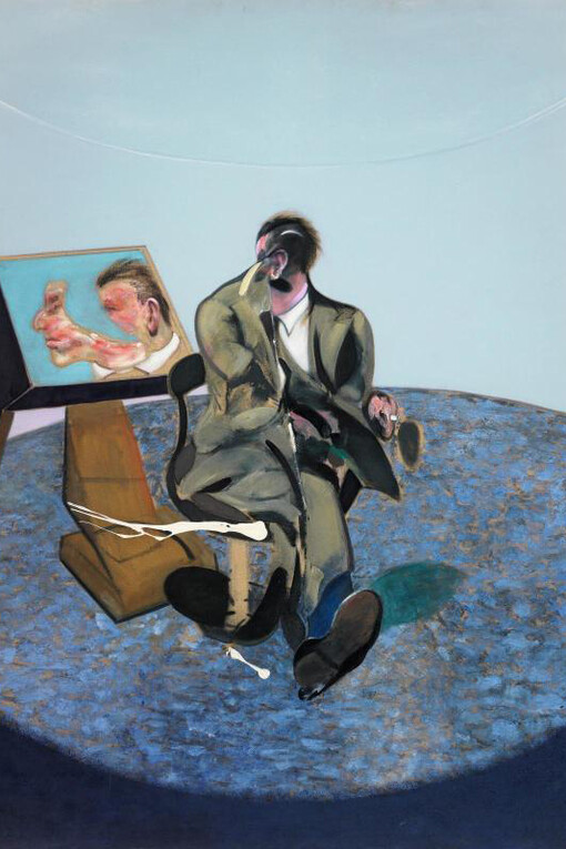 Francis Bacon, Portrait of George Dyer in a Mirror (1968)