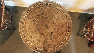 The famous study desk of Abdulhamid II. in Beylerbeyi Palace