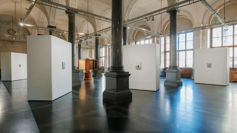 Jānis Avotiņš, Distances, exhibition view. Courtesy of the Art Museum Riga Bourse